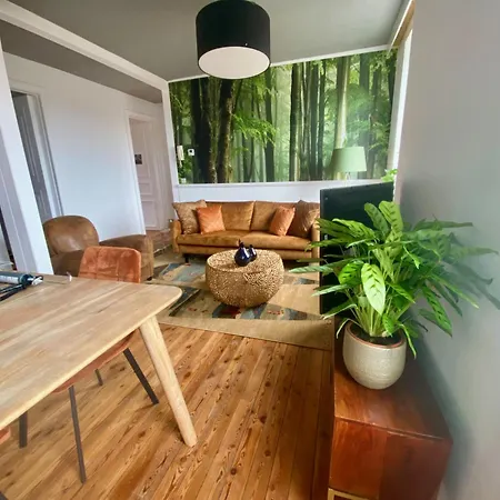 아파트 Super Zonnige En Ruime Penthouse 50m Zeedijk 드판