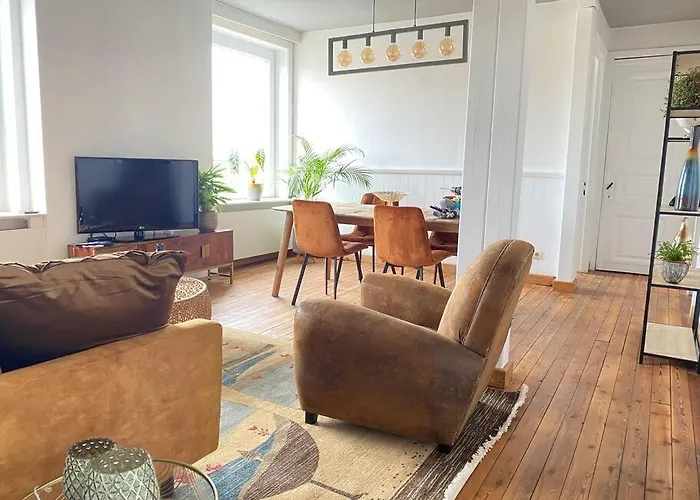 Super Zonnige En Ruime Penthouse 50m Zeedijk De Panne